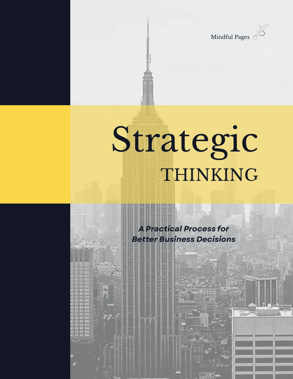 Strategic Thinking: The Workshop — cover by Mindful Pages
